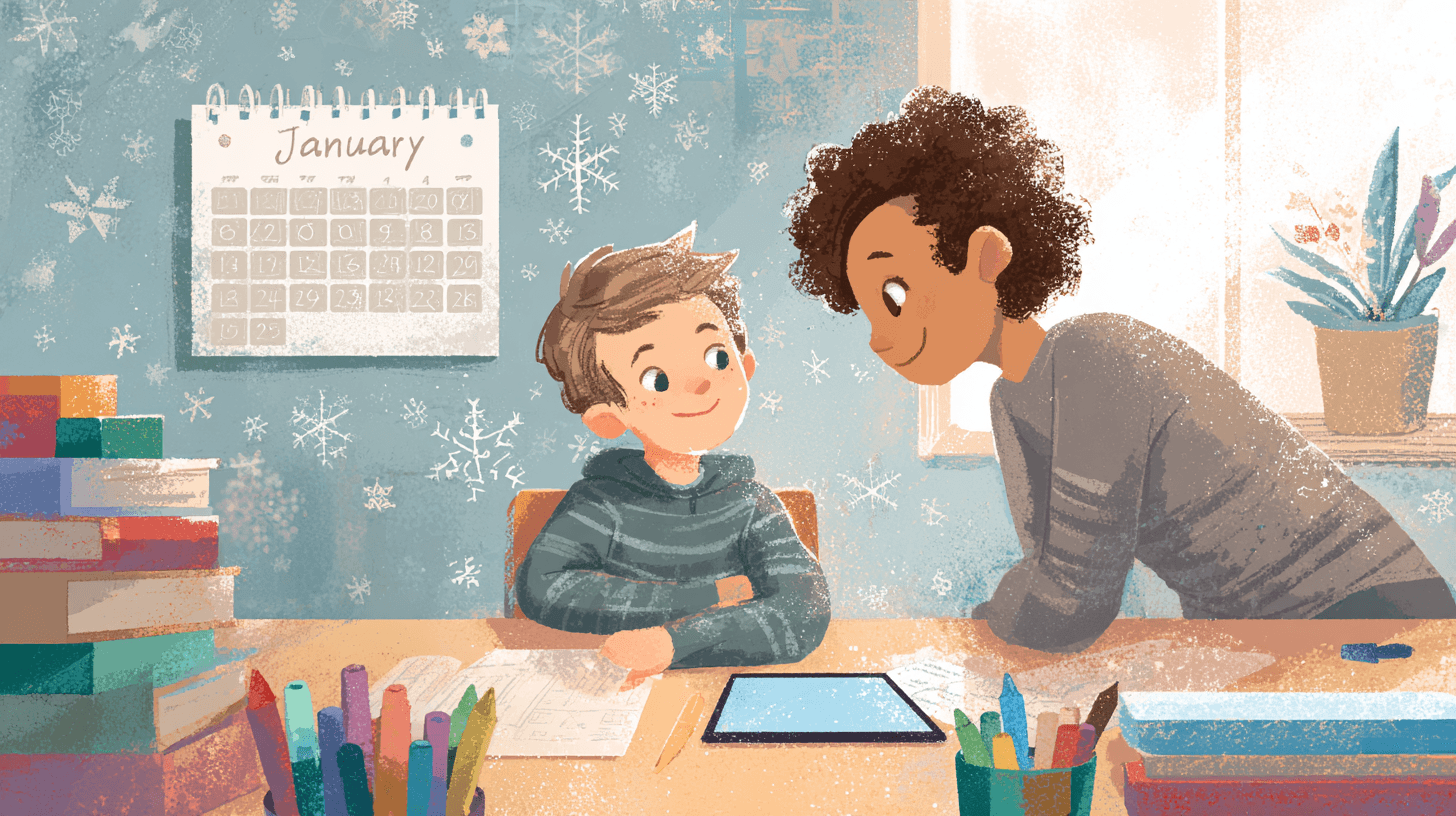New year screen time reset